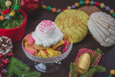 Slow Cooker Concha Bread Pudding Might Be The Easiest Dessert Ever