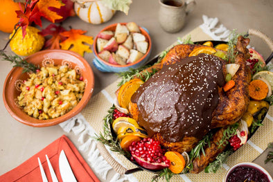 Sweet And Savory Mole Dulce Turkey Will Impress Your Thanksgiving Guests
