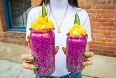 Simple Gradient Chia Seed Pudding Looks Like A Sunrise In A Jar-CA LIMITED