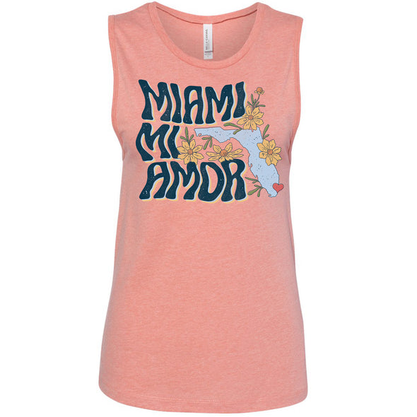 Miami mi Amor Florida Muscle Tank