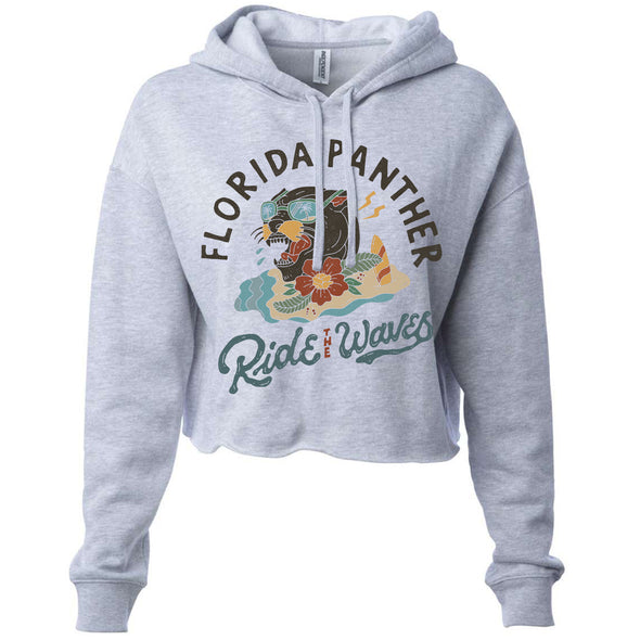 Florida Panther Cropped Hoodie