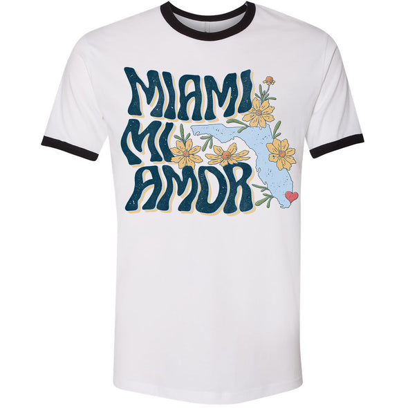 Miami mi Amor Florida Ringer Tee