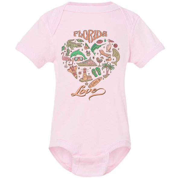 Florida Love Baby Onesie