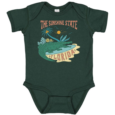 The Sunshine State Florida Baby Onesie