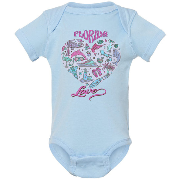 Florida Love Baby Onesie