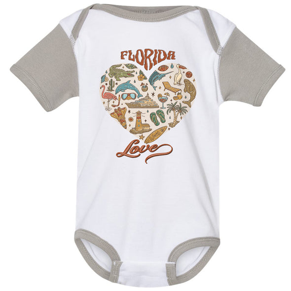 Florida Love Baby Onesie