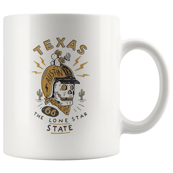 66 Texas Lonestar Ceramic Mug-CA LIMITED