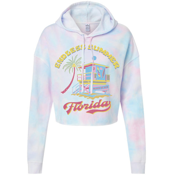 Endless Summer Florida Cropped Hoodie