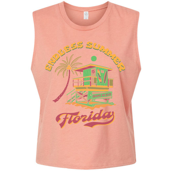 Endless Summer Florida Cropped Tank