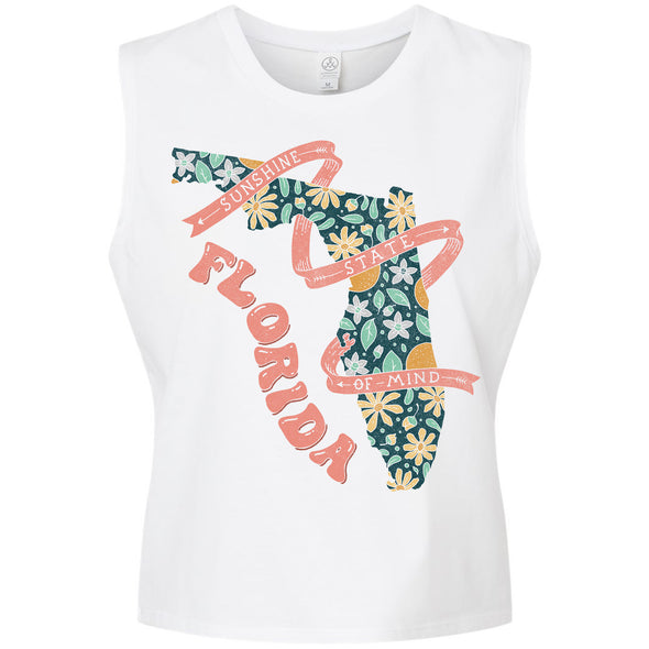 Sunshine State Florida Cropped Tank