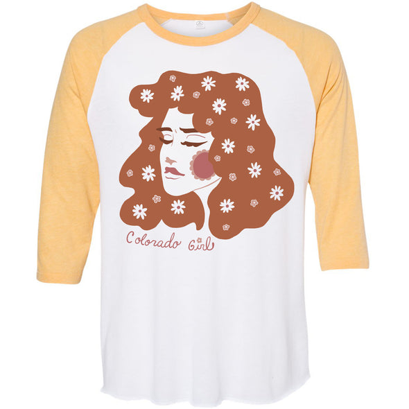 Colorado Girl Baseball Tee