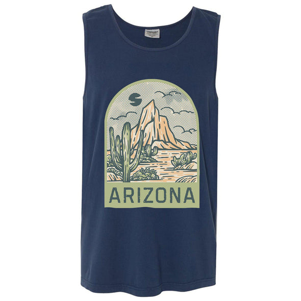 Arizona Desert Men's Tank-CA LIMITED