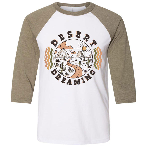 Arizona Dreaming Road Baseball Tee-CA LIMITED