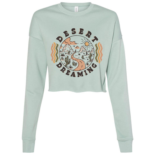 Arizona Dreaming Road Cropped Sweater-CA LIMITED