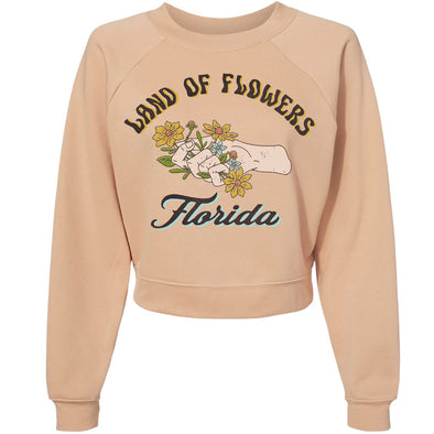 Land of Flowers Florida Raglan Sweater