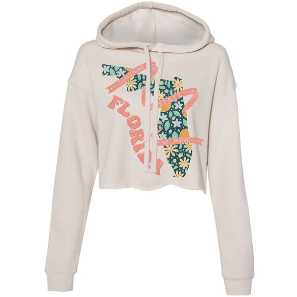 Sunshine State Florida Cropped Hoodie