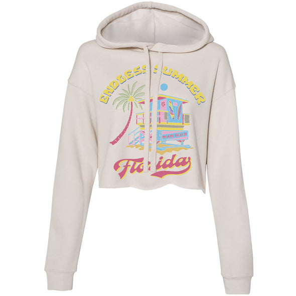 Endless Summer Florida Cropped Hoodie