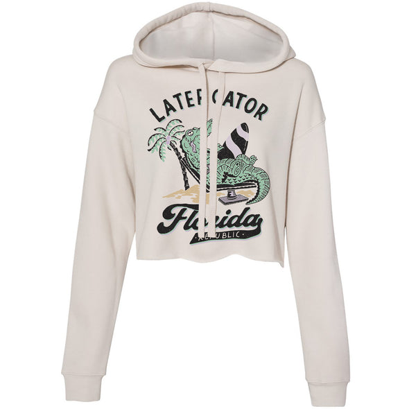 Later Gator Florida Cropped Hoodie