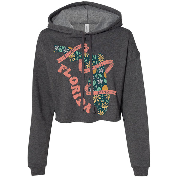 Sunshine State Florida Cropped Hoodie