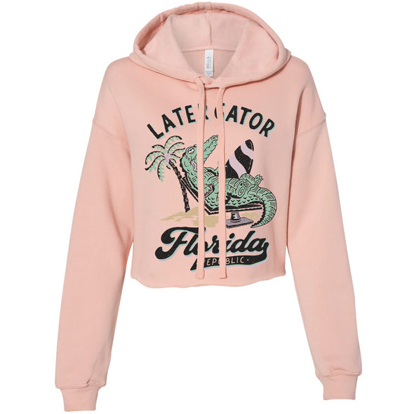 Later Gator Florida Cropped Hoodie