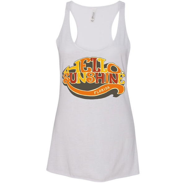 Hello Sunshine Florida Racerback Tank