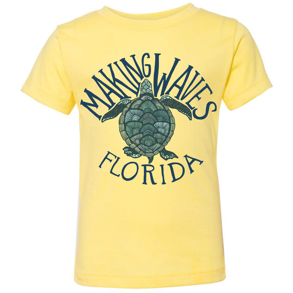 Sea Turtle Florida Toddlers Tee