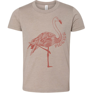 Flamingo Florida Youth Tee