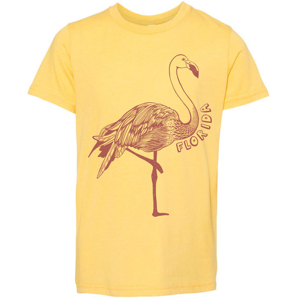 Flamingo Florida Youth Tee