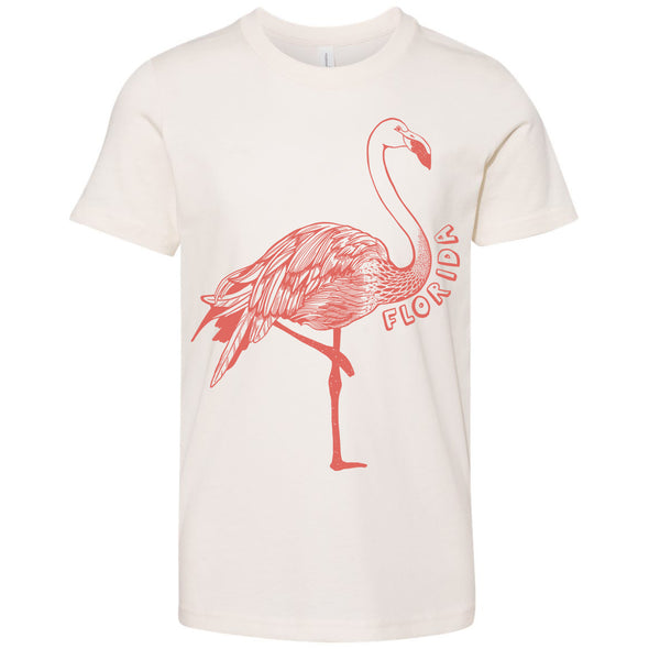 Flamingo Florida Youth Tee