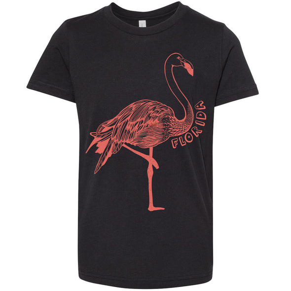 Flamingo Florida Youth Tee