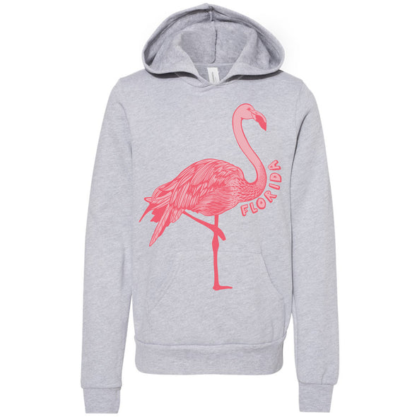 Flamingo Florida Youth Hoodie