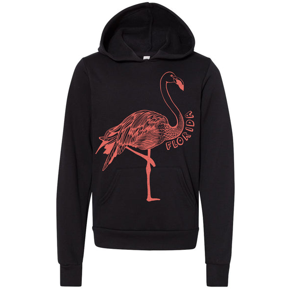 Flamingo Florida Youth Hoodie