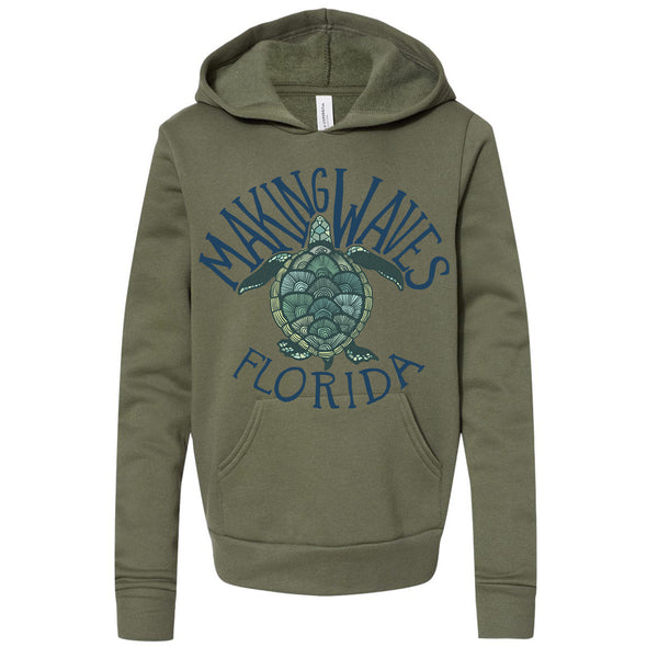 Sea Turtle Florida Youth Hoodie