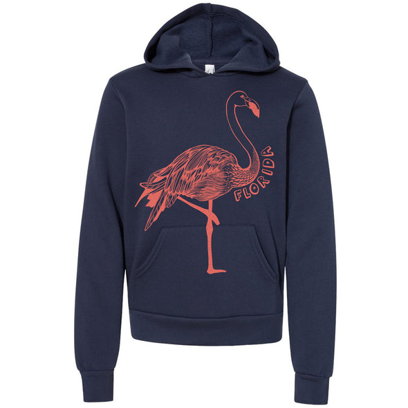 Flamingo Florida Youth Hoodie