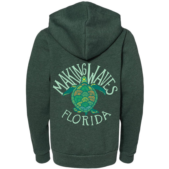 Sea Turtle Florida Youth Hoodie