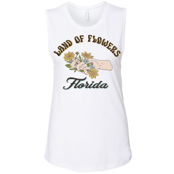 Land of Flowers Florida Muscle Tank