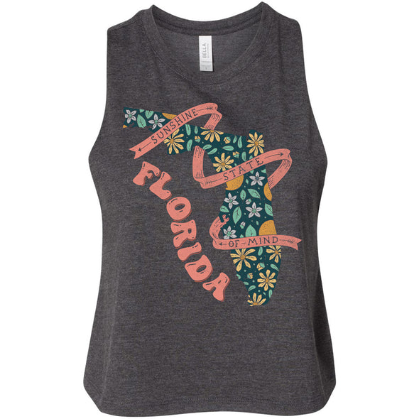 Sunshine State Florida Cropped Tank