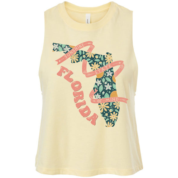 Sunshine State Florida Cropped Tank