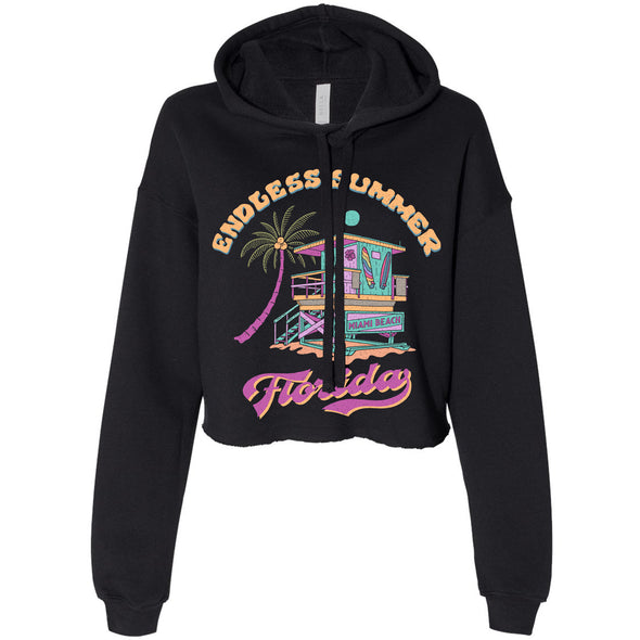 Endless Summer Florida Cropped Hoodie