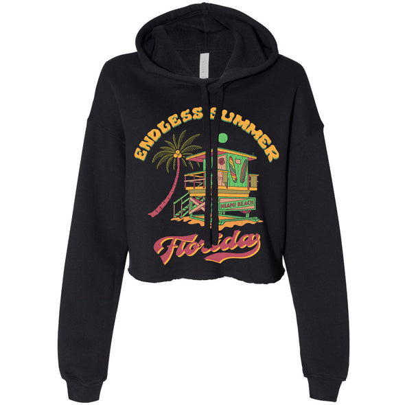 Endless Summer Florida Cropped Hoodie