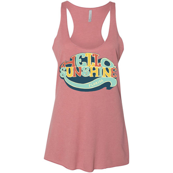 Hello Sunshine Florida Racerback Tank