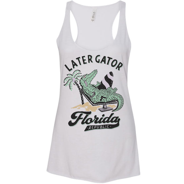 Later Gator Florida Racerback Tank