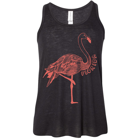 Flamingo Florida Youth Flowy Tank