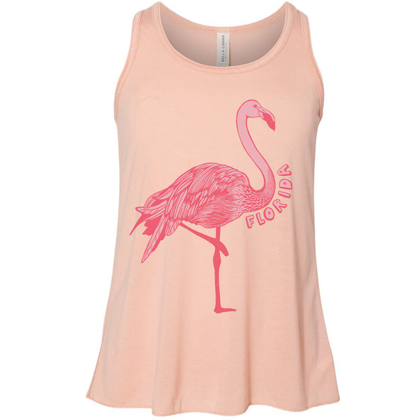 Flamingo Florida Youth Flowy Tank