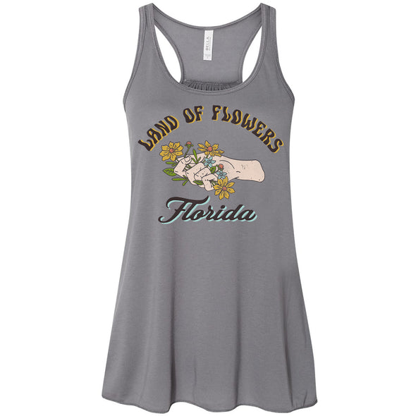 Land of Flowers Florida Flowy Tank