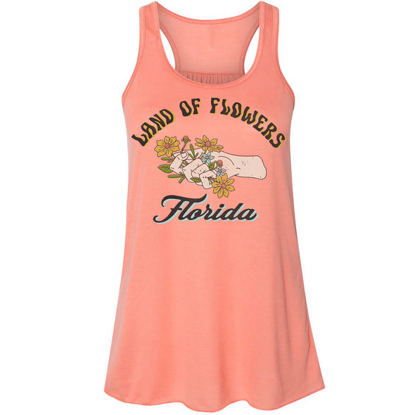 Land of Flowers Florida Flowy Tank