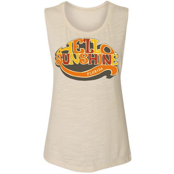 Hello Sunshine Florida Muscle Tank