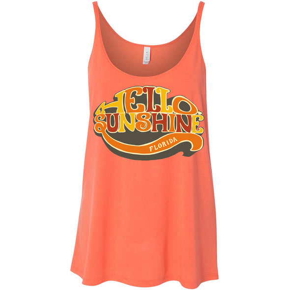 Hello Sunshine Florida Flowy Tank