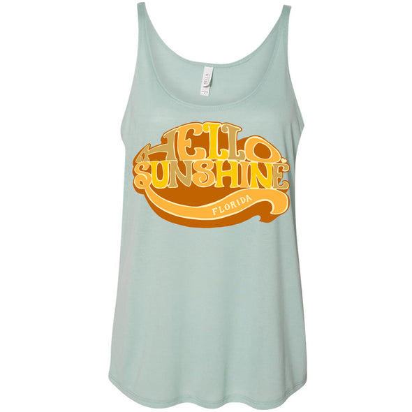 Hello Sunshine Florida Flowy Tank