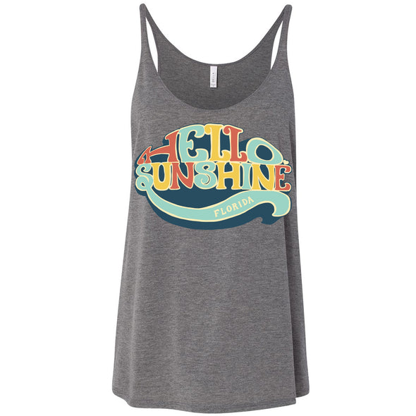 Hello Sunshine Florida Flowy Tank